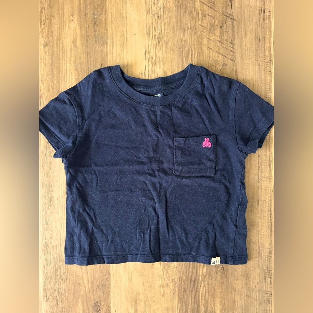 GAP Blue and Pink Short Sleeve Tee Relaxed Fit